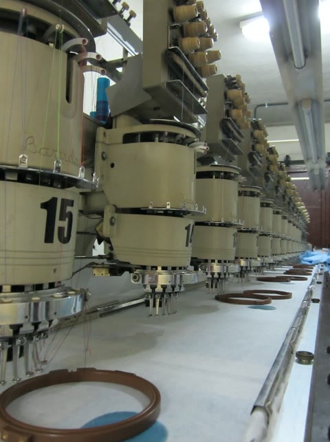 Romatextil multi-head industrial embroidery machine
